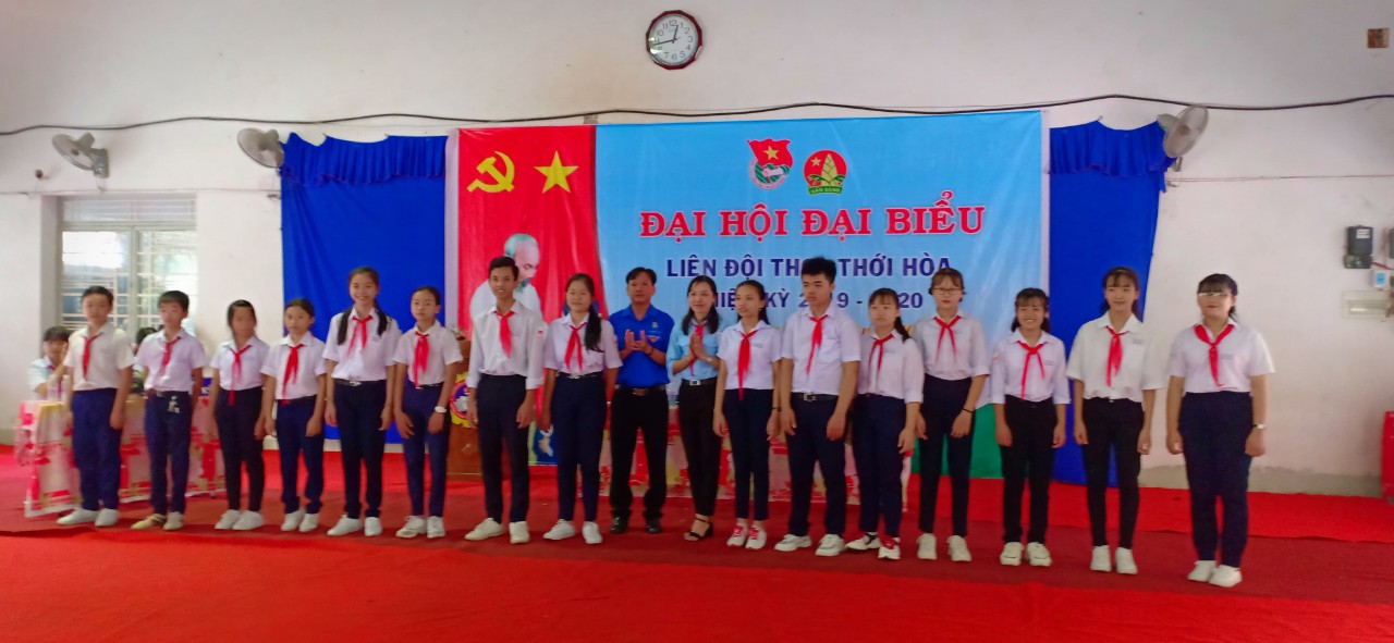 Đại hội Đại biểu Đội TNTP Hồ Chí Minh Trường THCS Thới Hòa